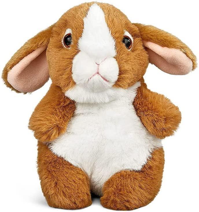 LIVING NATURE Babies Brown Bunny 17cm Soft Toy - TOYBOX Toy Shop