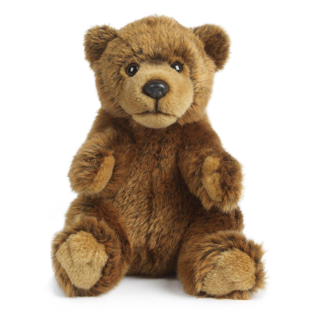 LIVING NATURE Brown Bear 18cm Plush - TOYBOX Toy Shop