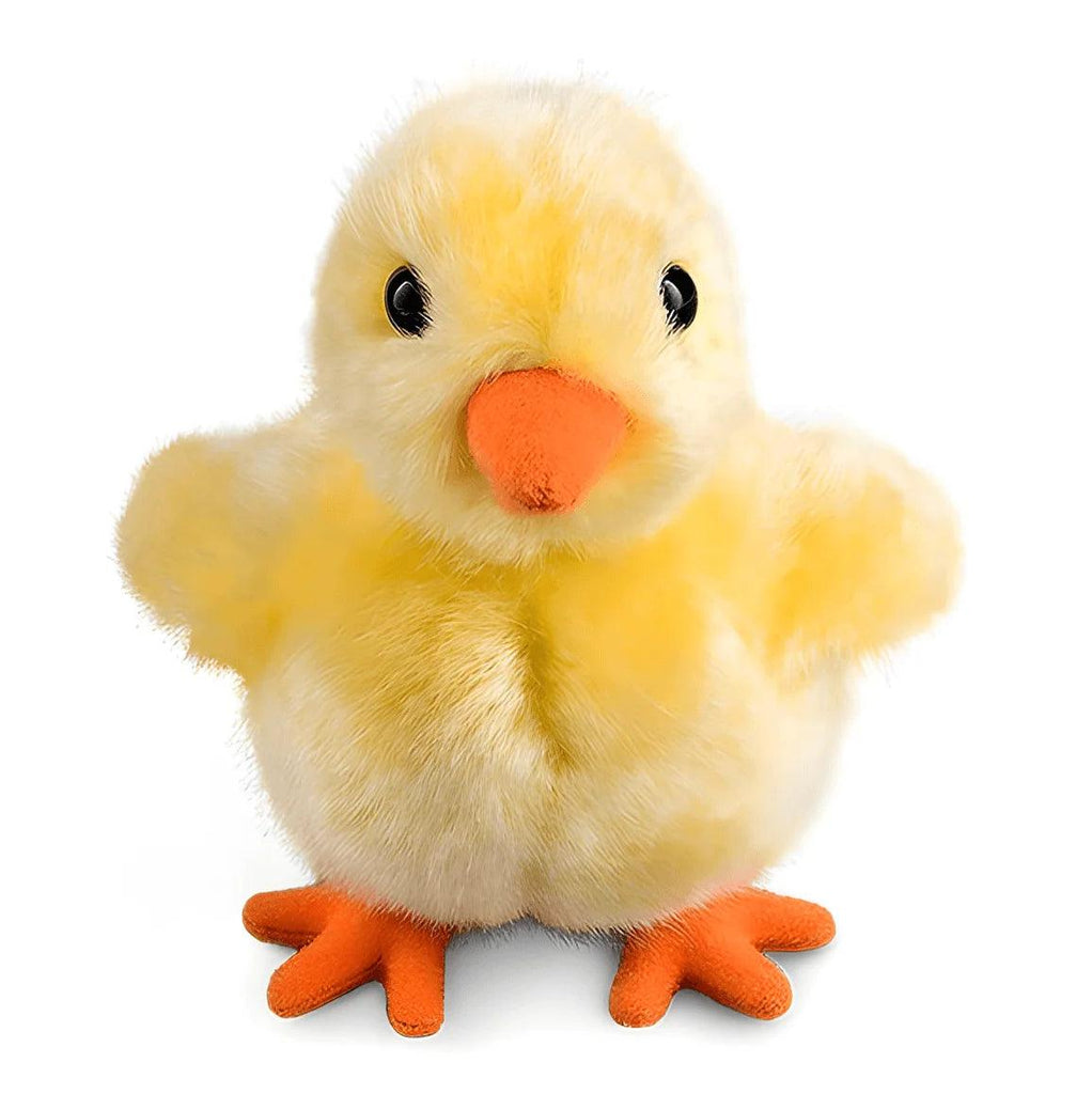 LIVING NATURE Fluffy Chicks Yellow 12cm Plush - TOYBOX Toy Shop