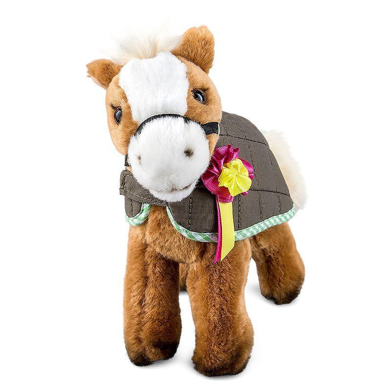 LIVING NATURE Horse with Jacket 18cm Soft Toy - TOYBOX Toy Shop