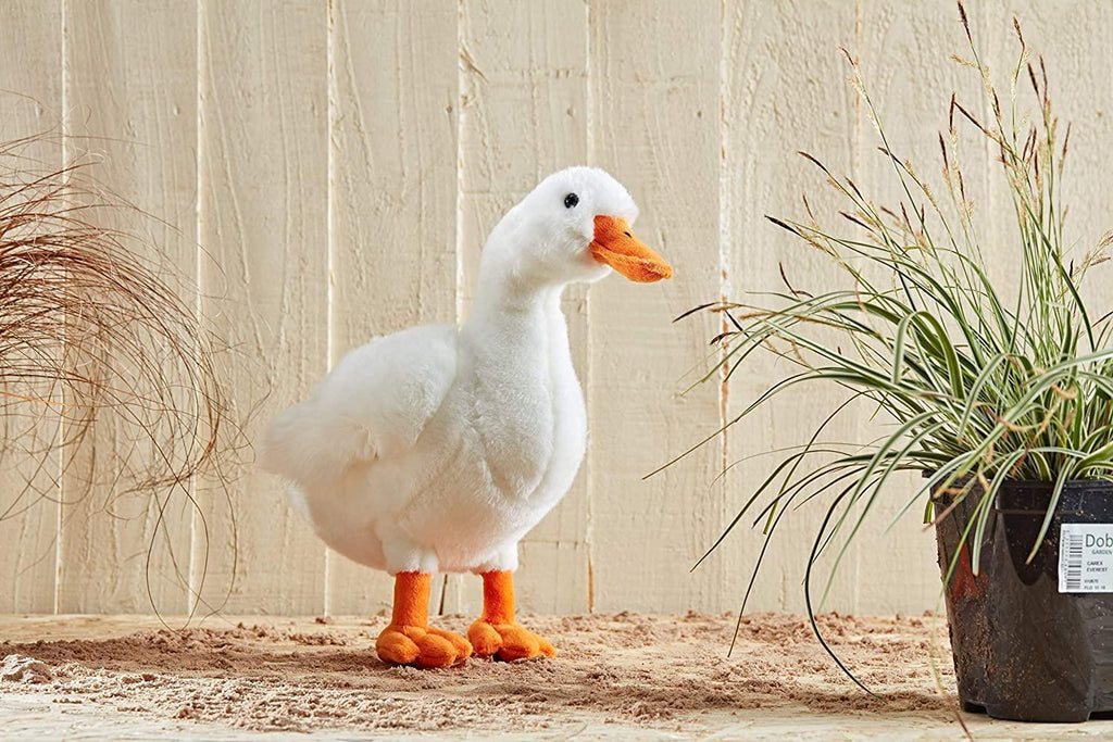LIVING NATURE Large Duck 35cm Soft Toy - TOYBOX Toy Shop