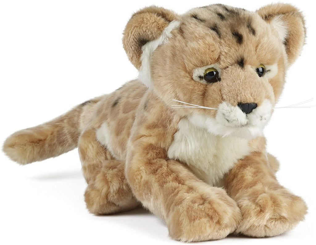LIVING NATURE Lion Cub 35cm Cuddly Soft Plush Toy Cat - TOYBOX Toy Shop