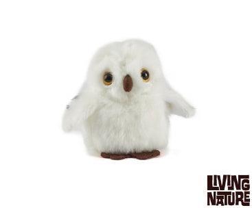 LIVING NATURE Mini Buddies - Snowy Owl - TOYBOX Toy Shop
