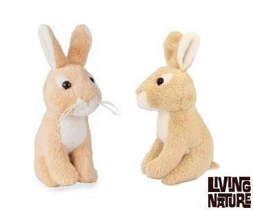 LIVING NATURE Mini Buddies - Wild Rabbit - TOYBOX Toy Shop
