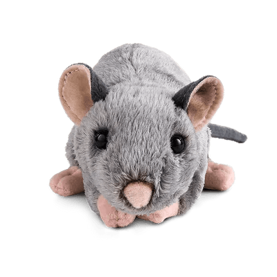 LIVING NATURE Rat with Squeak 18cm Plush - TOYBOX Toy Shop