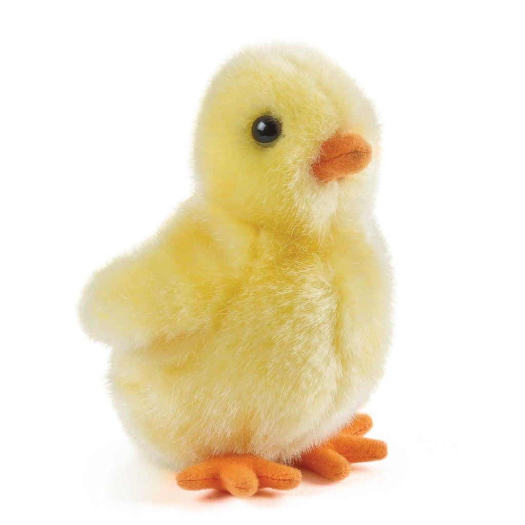 LIVING NATURE Soft Toy - Plush Fluffy Chick (12cm) - TOYBOX Toy Shop