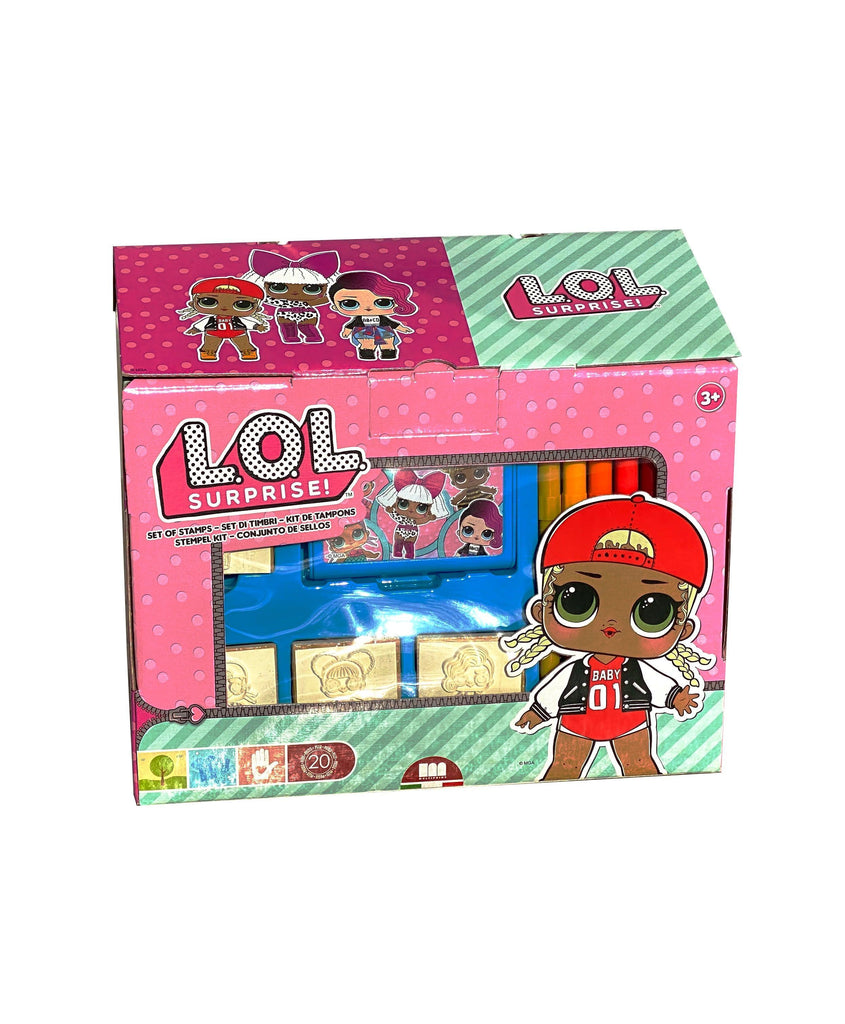 LOL Surprise! House Colouring and Stamp Set - TOYBOX Toy Shop