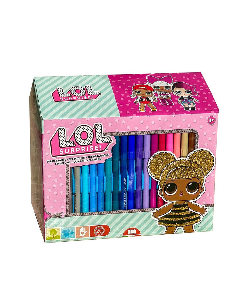 LOL Surprise! House Colouring and Stamp Set - TOYBOX Toy Shop