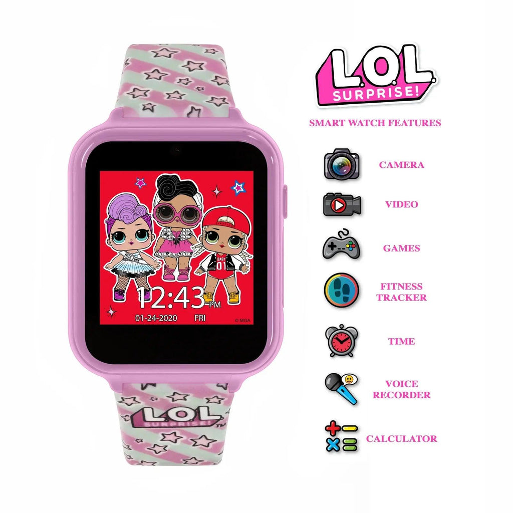 LOL Surprise! Interactive Kids' Silicon Strap Watch - TOYBOX Toy Shop