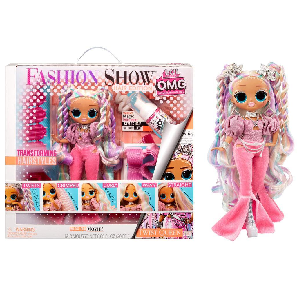 LOL Surprise OMG Fashion Show Hair Edition Twist Queen Fashion Doll - TOYBOX Toy Shop