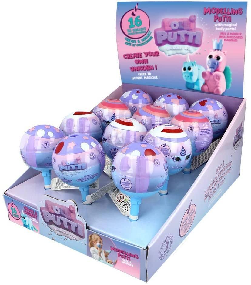 LOLLIPUTTI Modelling Putty, Unicorn, Monster or Ice cream - TOYBOX Toy Shop