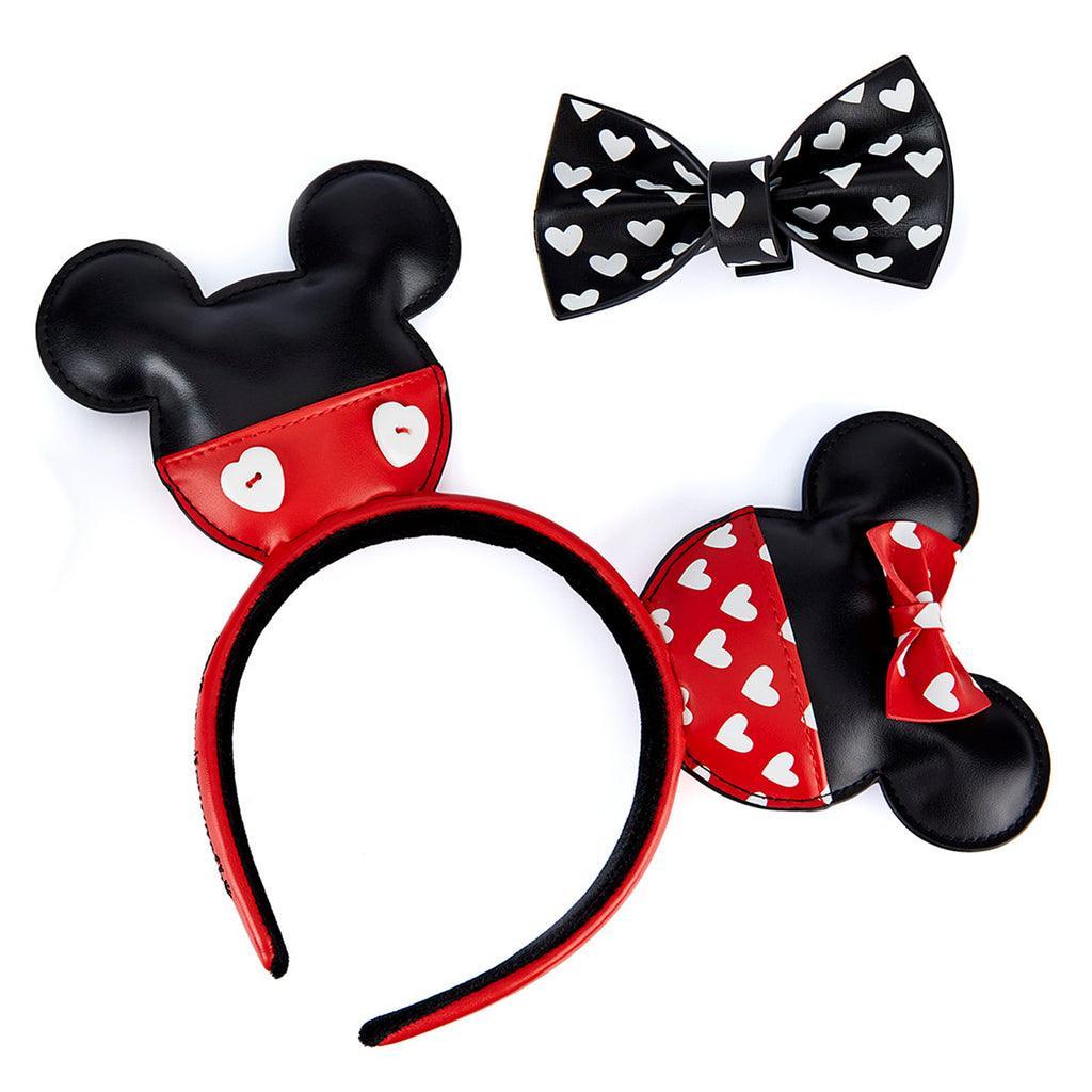 Loungefly Disney Mickey and Minnie Valentines Headband - TOYBOX Toy Shop
