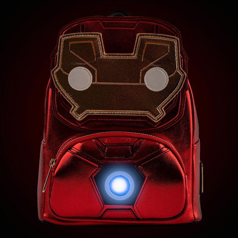 Loungefly Marvel Iron Man Light-Up Backpack 26cm - TOYBOX Toy Shop