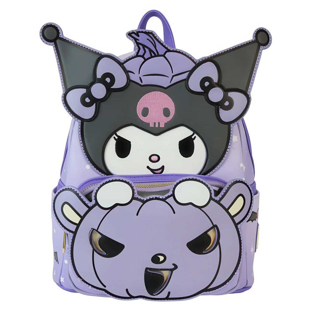 Loungefly Sanrio Kuromi Pumpkin Backpack 26cm - TOYBOX Toy Shop