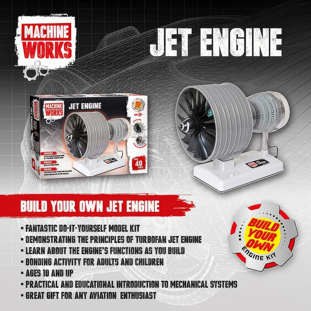 Machine Works Jet Engine - TOYBOX Toy Shop