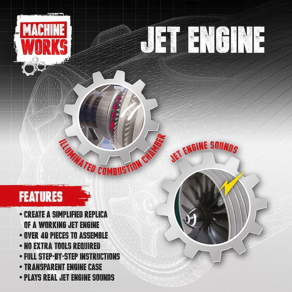 Machine Works Jet Engine - TOYBOX Toy Shop