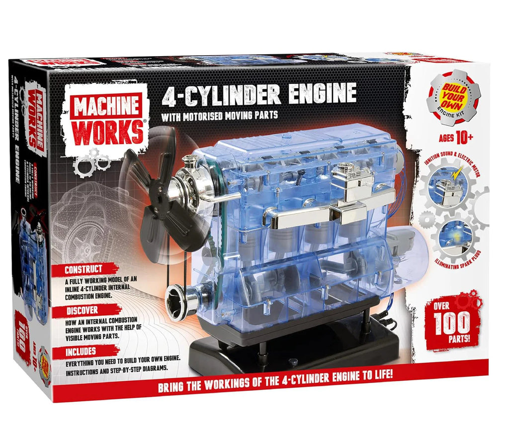 Machine Works Combustion Engine Building Kit - TOYBOX Toy Shop