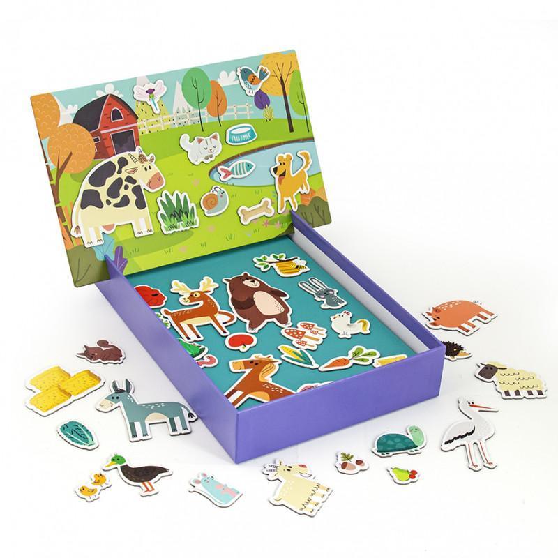 Magnet Box – Animal Shapes Educational Game - TOYBOX Toy Shop