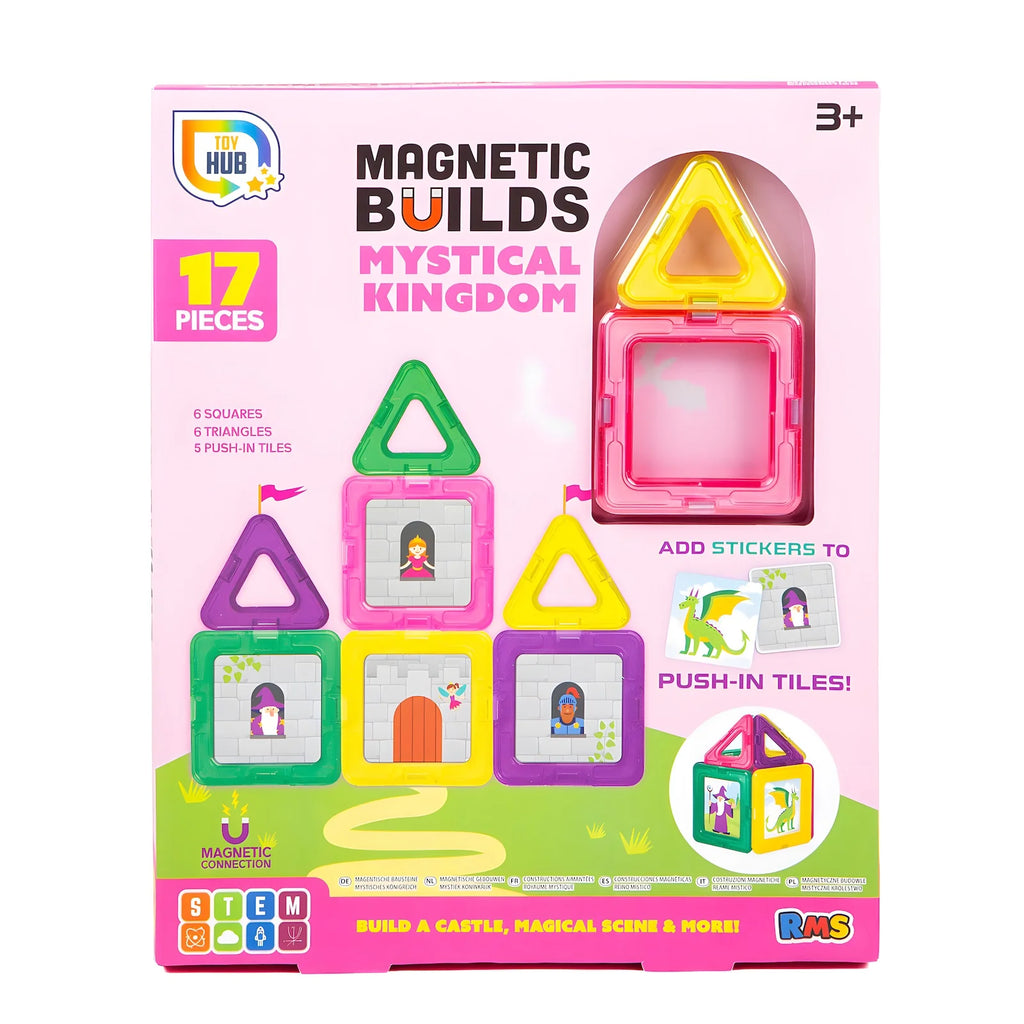 Magnetic Builds 17pcs - Assorted - TOYBOX Toy Shop