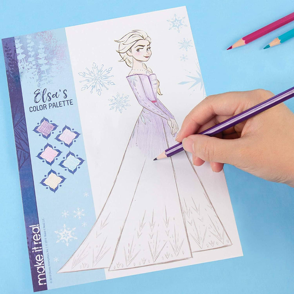 Make It Real 4254 Disney Frozen 2 Fashion Design Tracing Light Table - TOYBOX Toy Shop