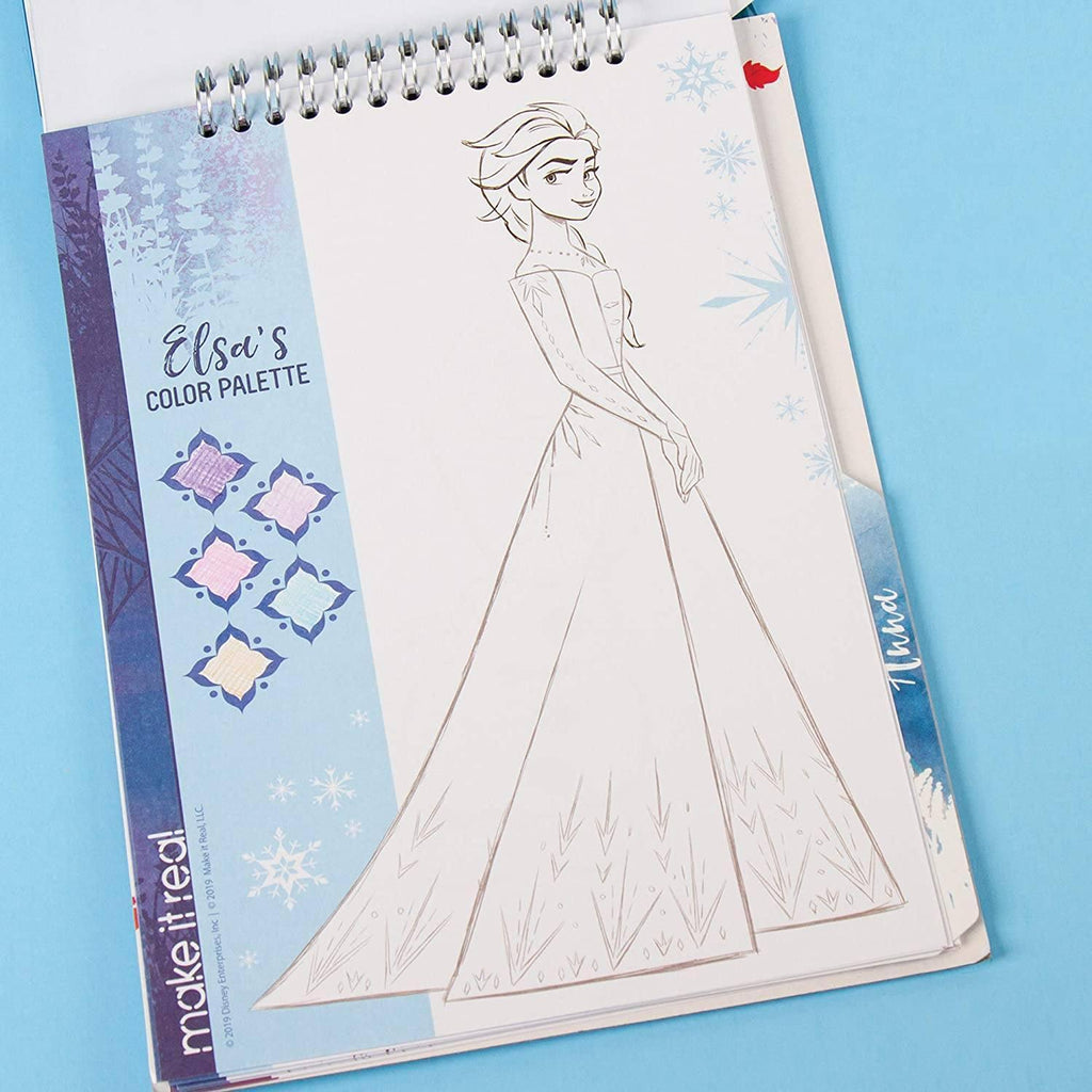 Make It Real 4254 Disney Frozen 2 Fashion Design Tracing Light Table - TOYBOX Toy Shop