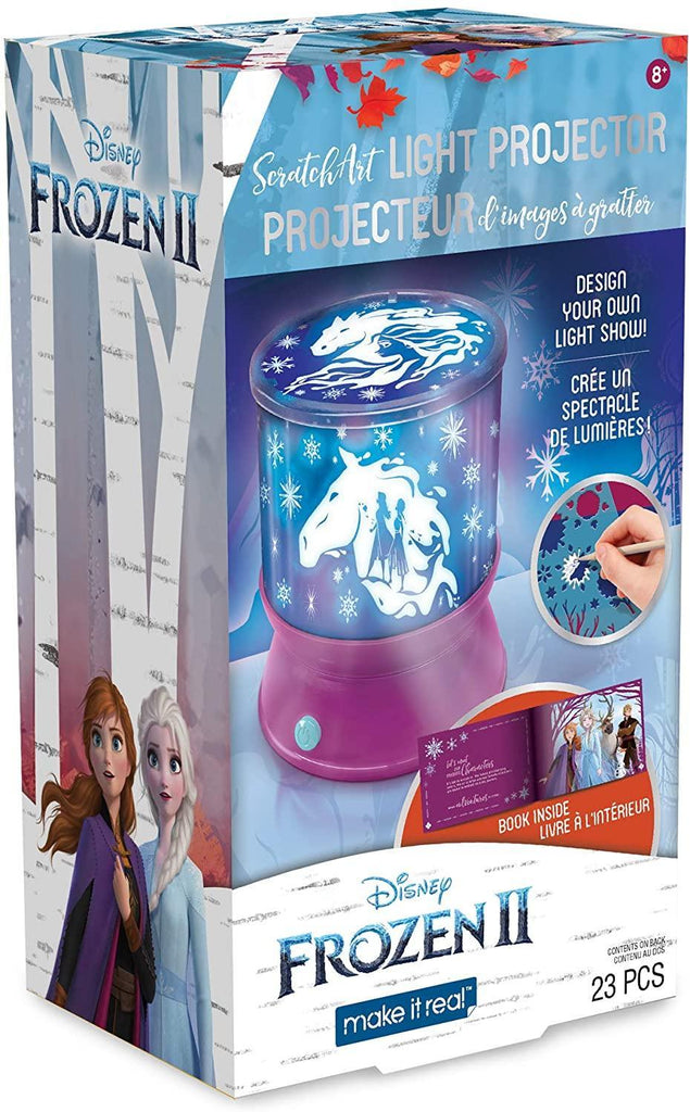 Make It Real 4324 Disney Frozen 2 Scratchart Light Projector - TOYBOX Toy Shop