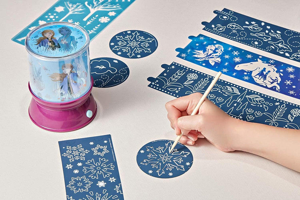 Make It Real 4324 Disney Frozen 2 Scratchart Light Projector - TOYBOX Toy Shop