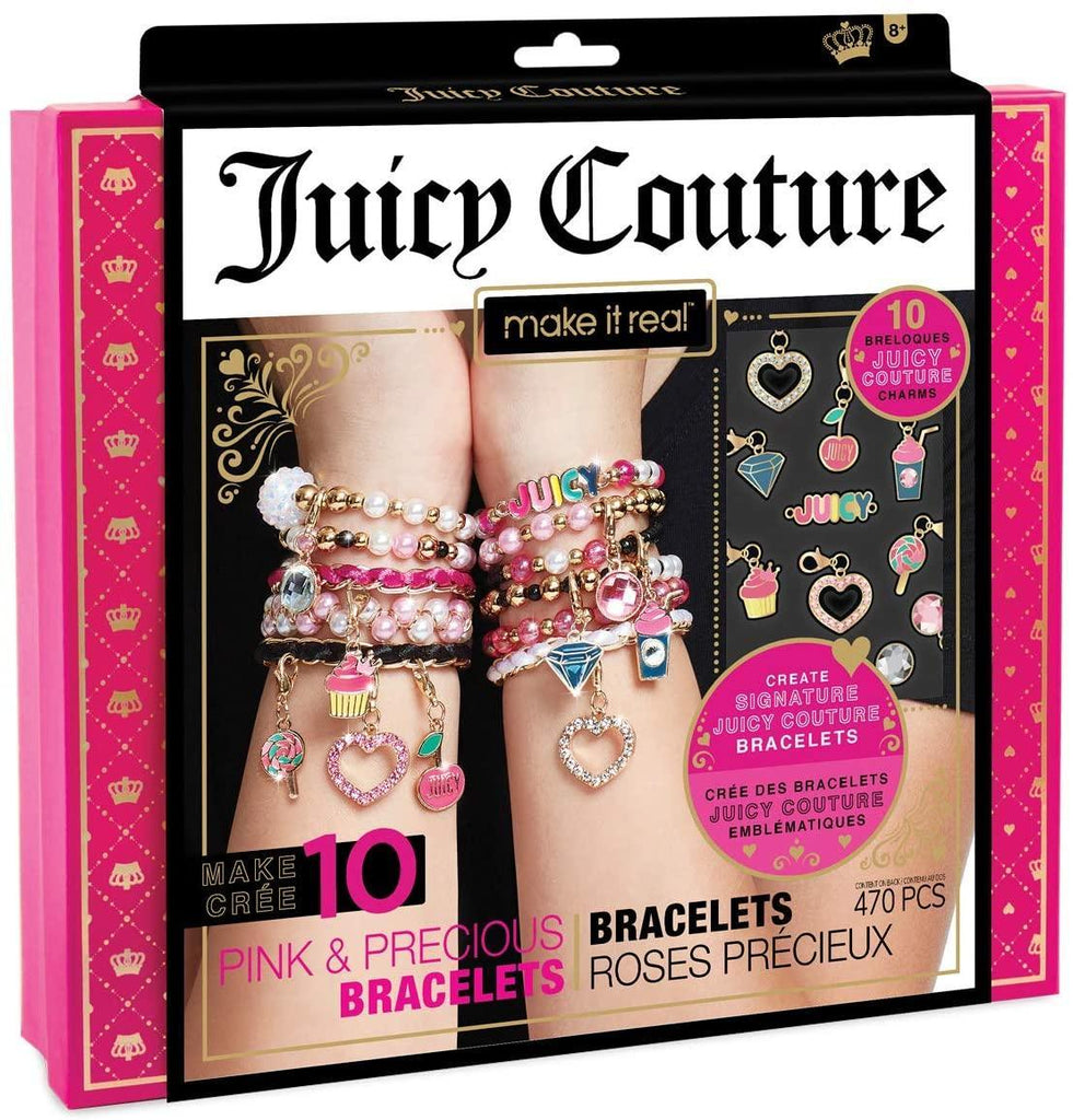 Make It Real Juicy Couture Jewellery Gorgeous Pink Bracelets - TOYBOX Toy Shop