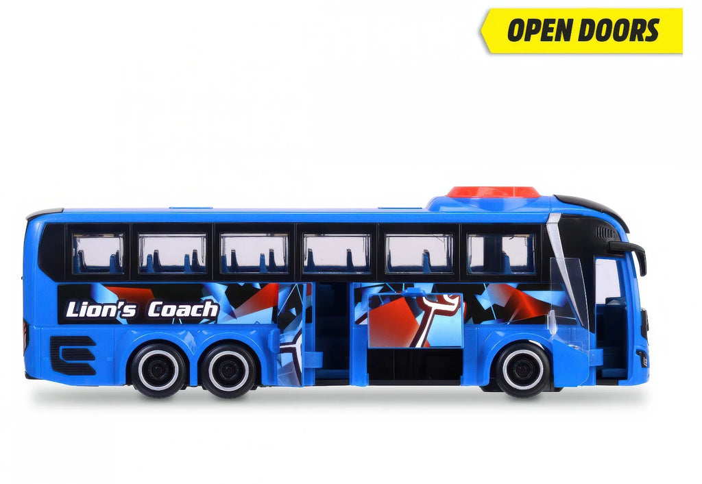 DICKIE Toys MAN Lion's Blue Coach Bus 27cm - TOYBOX Toy Shop