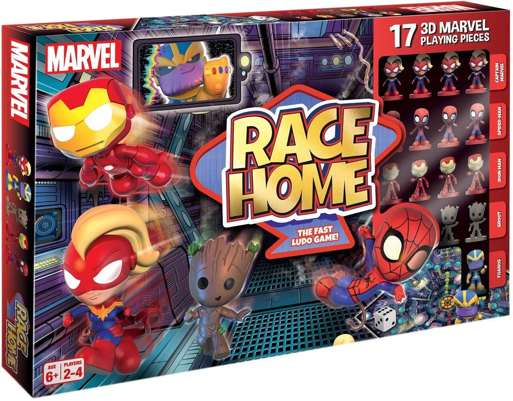 MARVEL Race Home Board game - TOYBOX Toy Shop