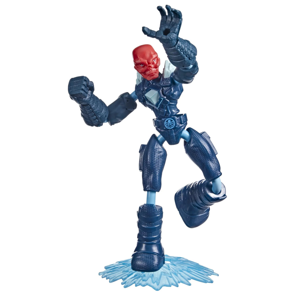 Marvel Spiderman Bend and Flex Red Skull Ice Action Figure - TOYBOX Toy Shop