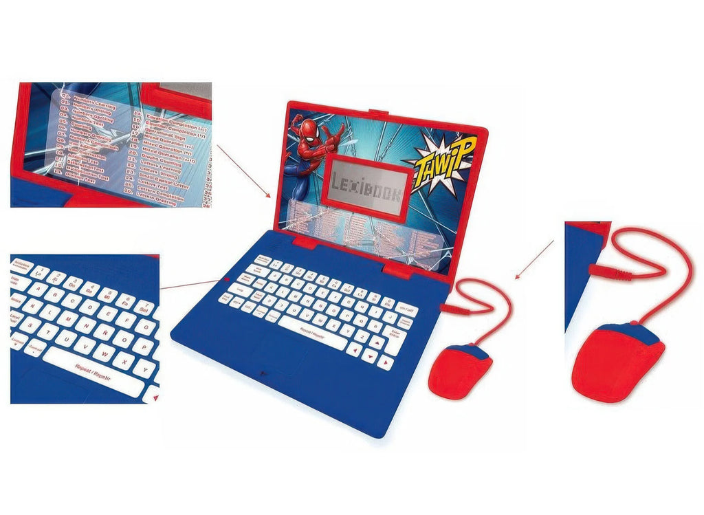 Marvel Spider-Man Educational Laptop - TOYBOX Toy Shop