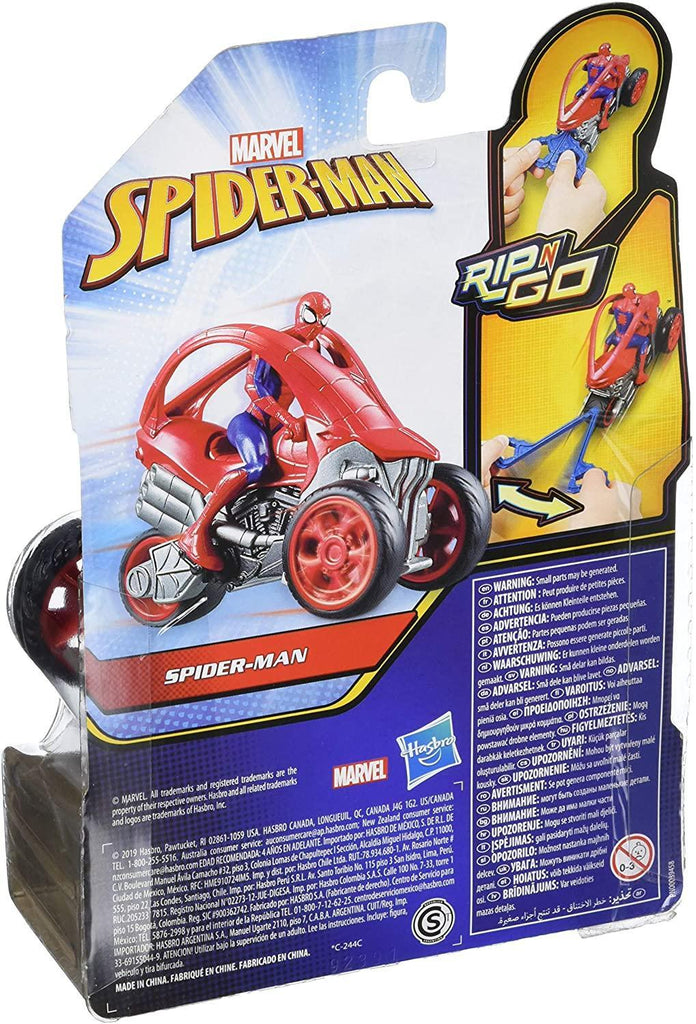 Marvel Spider-Man Rip N' Go Action Vehicle - TOYBOX Toy Shop