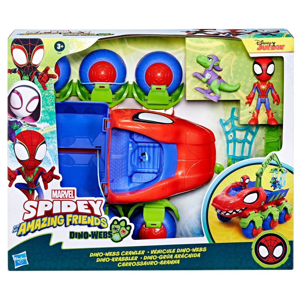 Marvel Spidey and His Amazing Friends Dino-Webs Crawler - TOYBOX Toy Shop