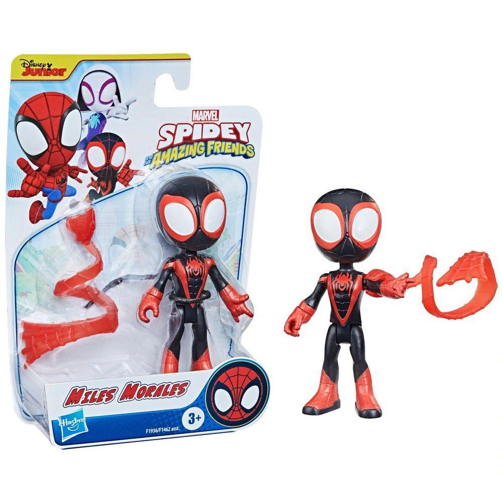 Marvel Spidey and His Amazing Friends Miles Morales Hero Action Figure - TOYBOX Toy Shop