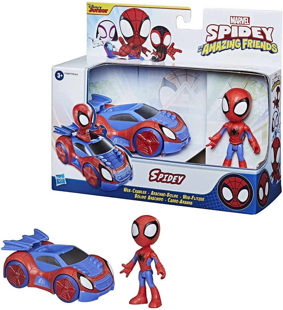 Marvel Spidey and His Amazing Friends Spidey Web-Crawler Vehicle - TOYBOX Toy Shop