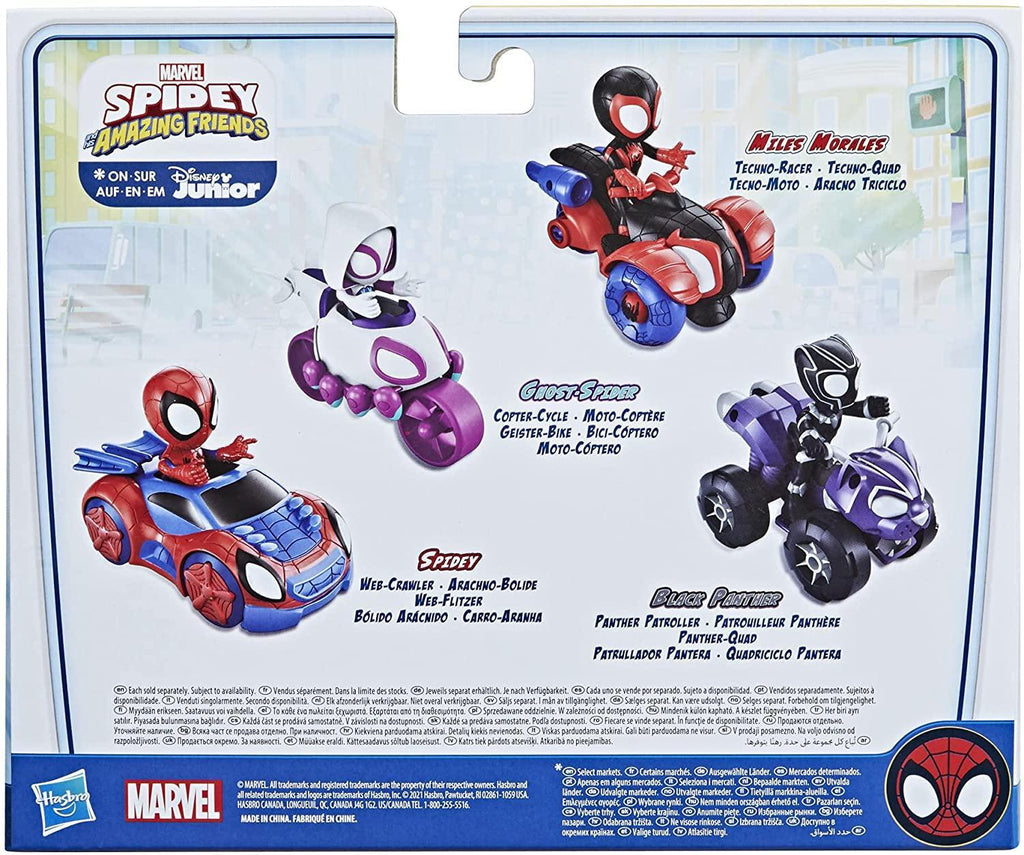 Marvel Spidey and His Amazing Friends Spidey Web-Crawler Vehicle - TOYBOX Toy Shop