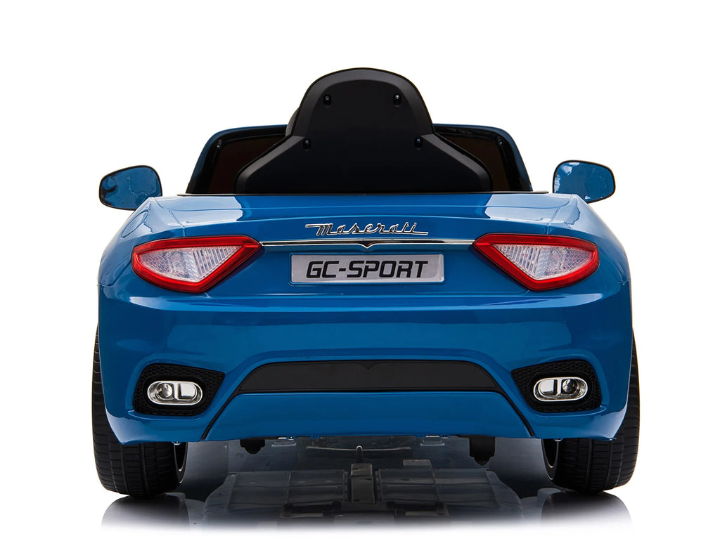 Maserati GranCabrio 12V Battery Ride-on Car with Remote Control - Blue - TOYBOX Toy Shop