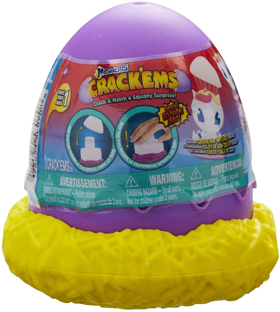 Mashems Hatchems Figure Crack And Hatch A Squishy Surprise - Assorted - TOYBOX Toy Shop