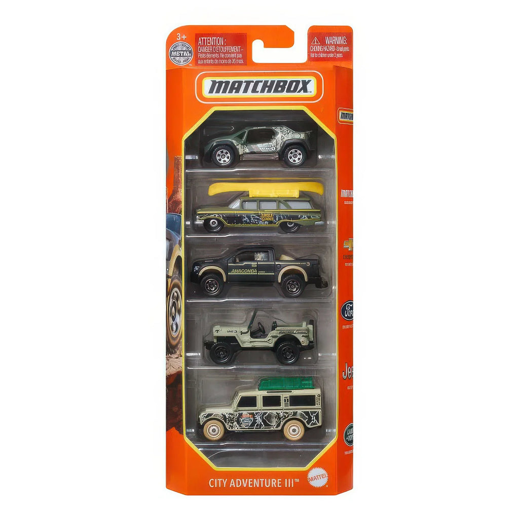 Matchbox 5-Car Gift Pack Assortment - TOYBOX Toy Shop