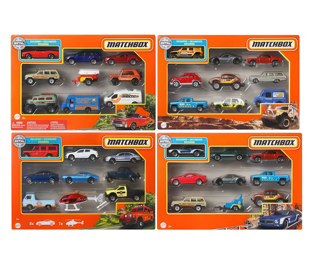 Matchbox 9-Car Gift Pack Assortment - TOYBOX Toy Shop