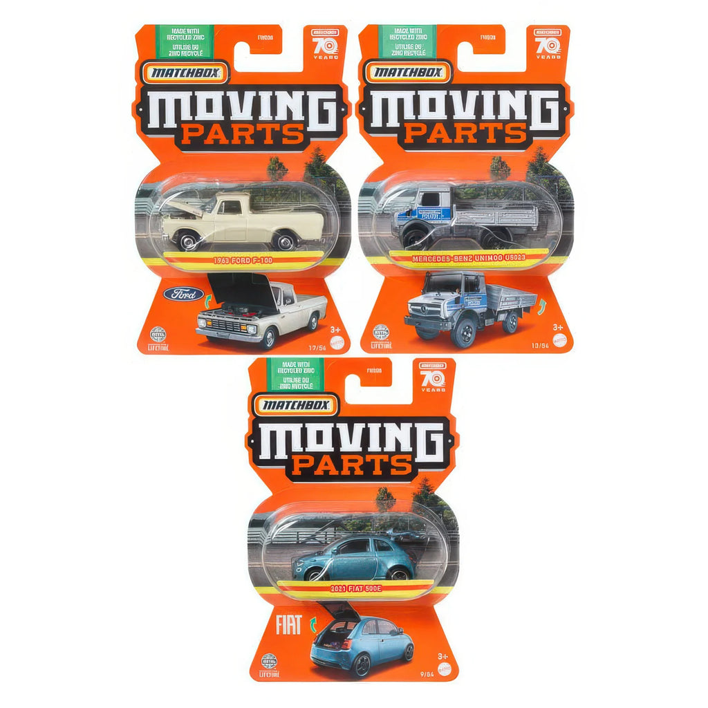 Matchbox 1:64 Car Moving Parts - Assorted - TOYBOX Toy Shop