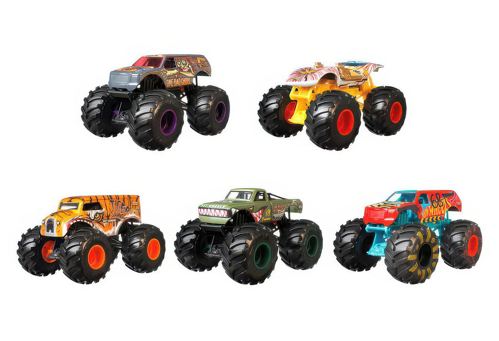 Hot Wheels Monster Trucks Oversized Metal - Assorted - TOYBOX Toy Shop