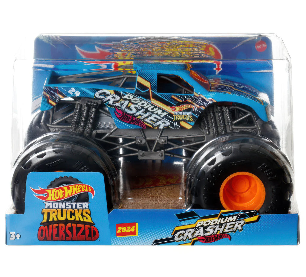 Hot Wheels Monster Trucks Oversized Metal - Assorted - TOYBOX Toy Shop