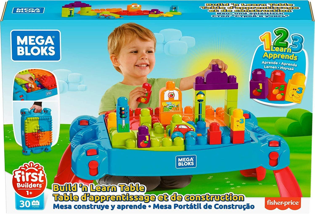 Mega Bloks Build & Learn Table Classic - TOYBOX Toy Shop
