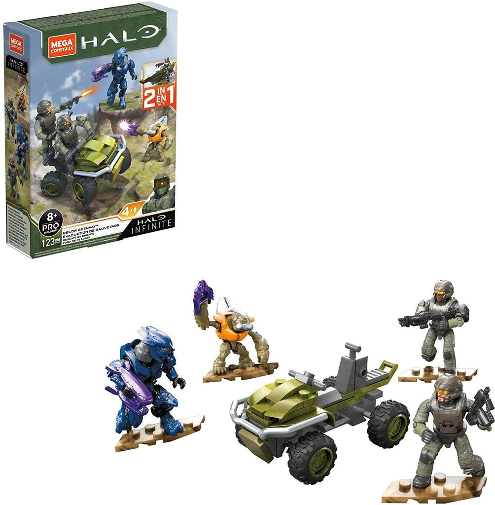 Mega Construx Halo Infinity Vehicle Recon Getaway - TOYBOX Toy Shop