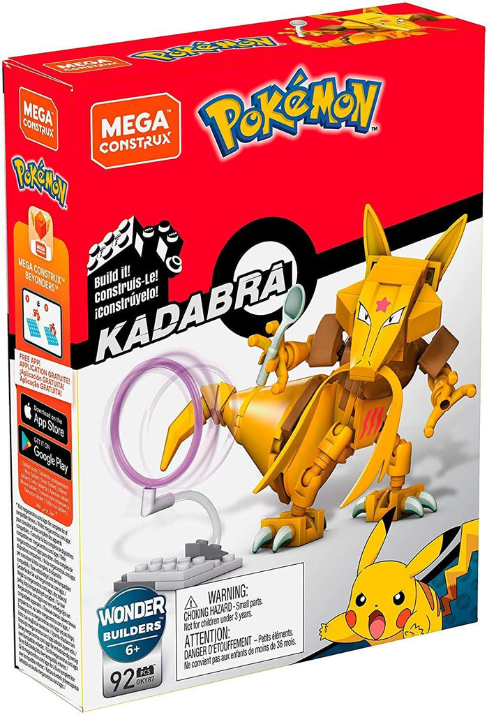 Mega Construx Pokémon Kadabra Action Figure - TOYBOX Toy Shop