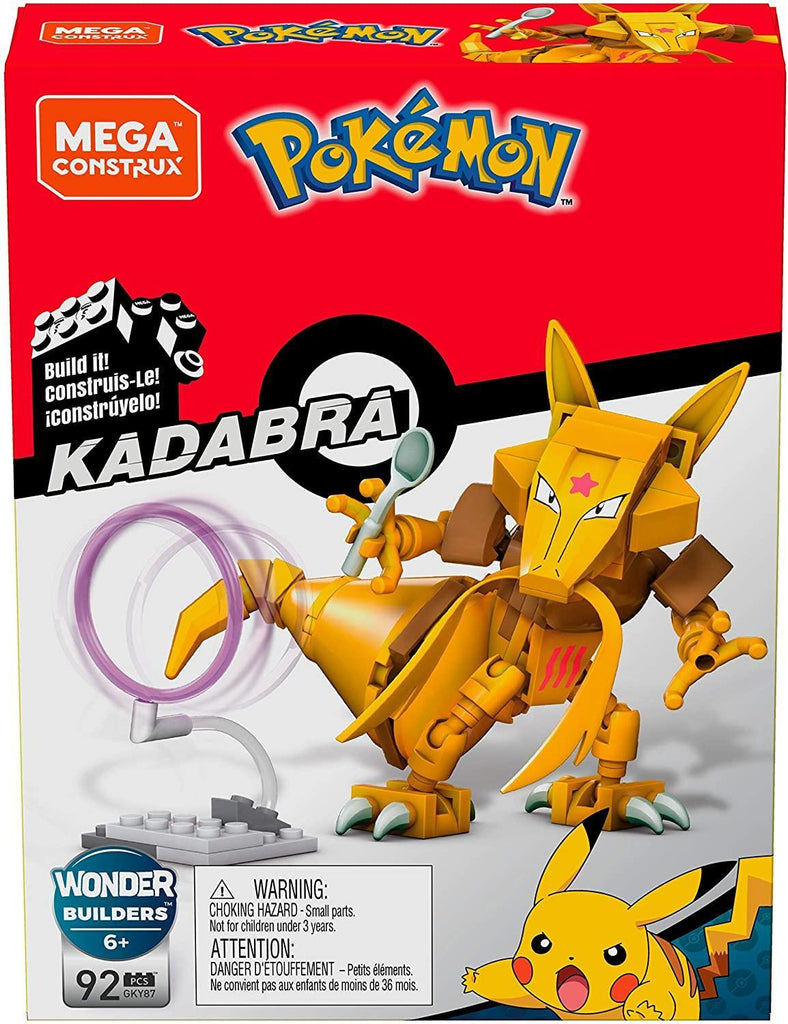 Mega Construx Pokémon Kadabra Action Figure - TOYBOX Toy Shop