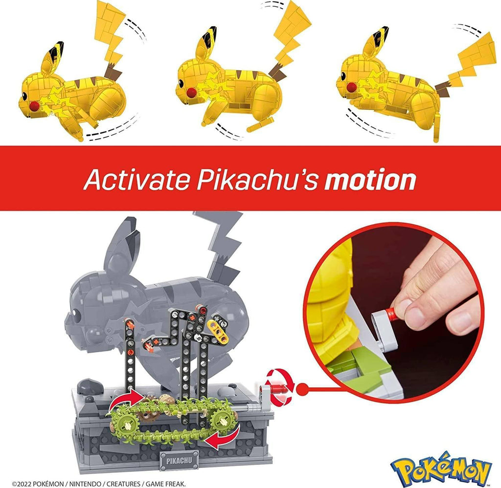 MEGA Pokémon Motion Pikachu Building Set - TOYBOX Toy Shop