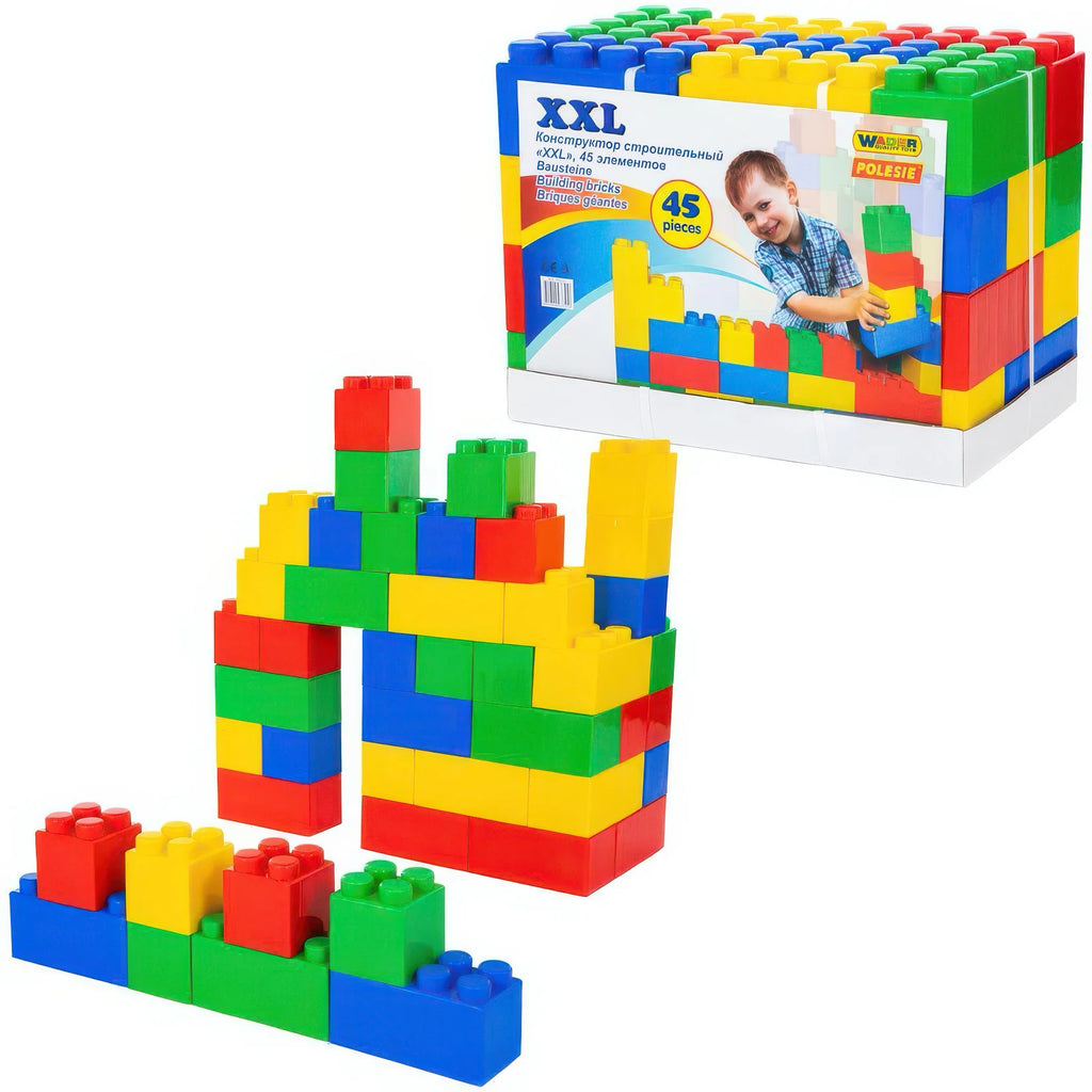 MEGA XXL Building Blocks 45 Pieces - TOYBOX Toy Shop